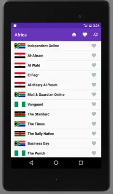 Nigeria Newspapers android App screenshot 0