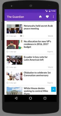 Nigeria Newspapers android App screenshot 11